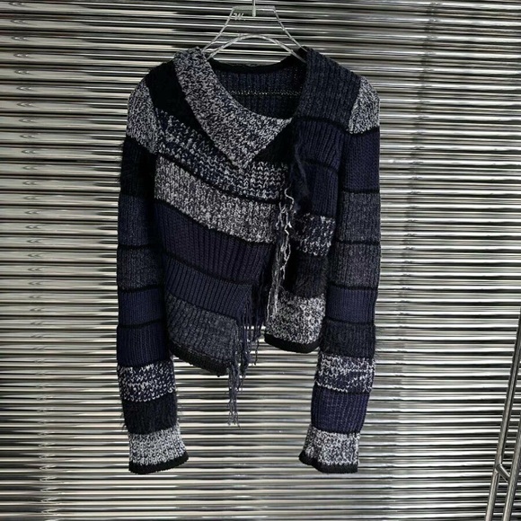 Acne Studios Fringe cotton-blend sweater - Picture 2 of 2